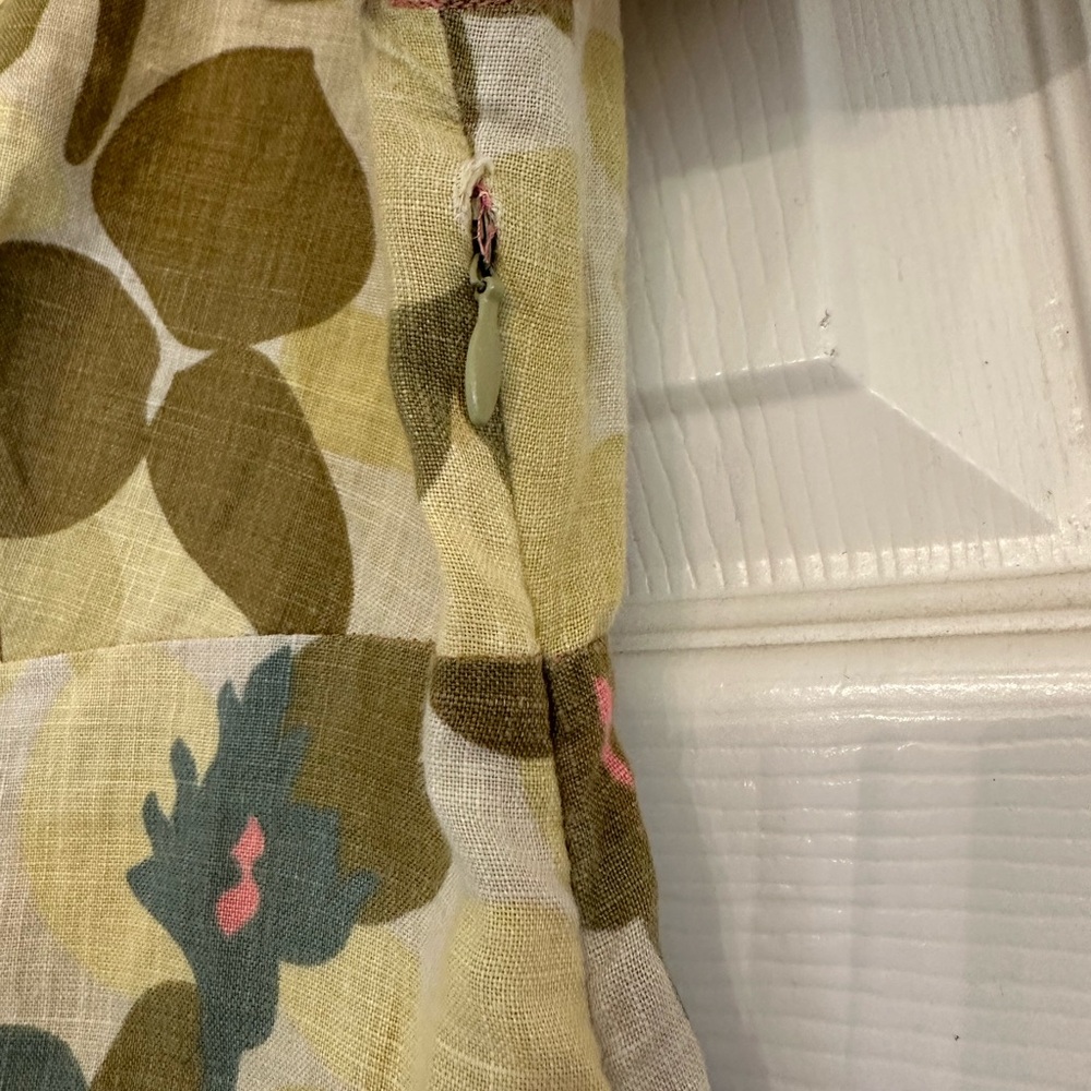 Boden Green and Pink Floral Dress - Picture 7 of 8